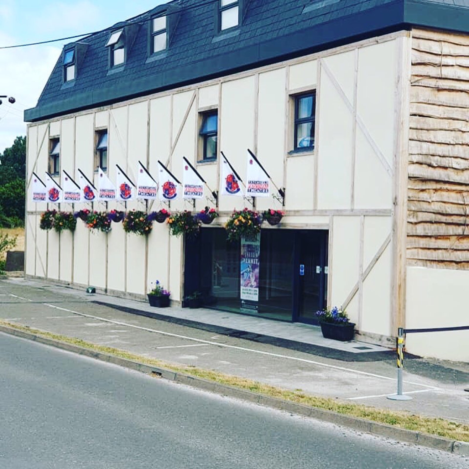 Titchfield Festival Theatre flags
